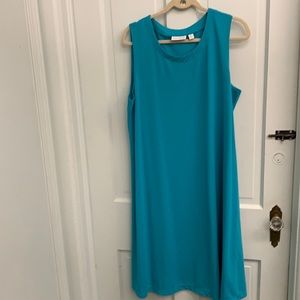 Susan graver blue dress!